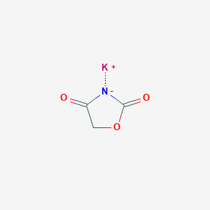 molecular formula C3H2KNO3 B3433769 Potassium 2,4-dioxo-1,3-oxazolidin-3-ide CAS No. 55755-38-9