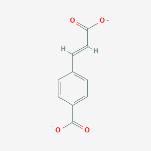 molecular formula C10H6O4-2 B034338 4-Carboxycinnamic acid CAS No. 19675-63-9