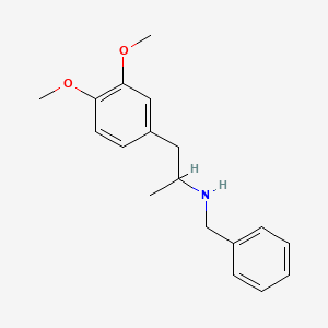 N-benzyl-1-(3,4-dimethoxyphenyl)propan-2-amine