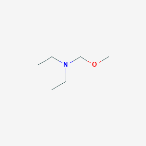 molecular formula C6H15NO B3433837 N-ethyl-N-(methoxymethyl)ethanamine CAS No. 5888-29-9