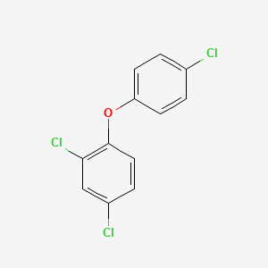 molecular formula C12H7Cl3O B3433851 2,4,4'-Trichlorodiphenyl ether CAS No. 59039-21-3