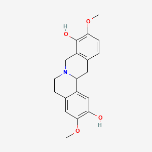molecular formula C19H21NO4 B3433906 Scoulerine CAS No. 6451-72-5