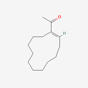 (E)-1-(1-Cyclododecen-1-yl)ethan-1-one