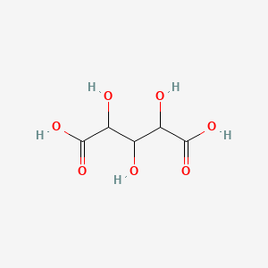 molecular formula C5H8O7 B3433929 2,3,4-Trihydroxypentanedioic acid CAS No. 6703-05-5