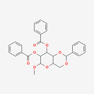 Methyl-4,6-di-O-benzyliden-2,3-di-O-benzoyl-alpha-D-galactopyranoside