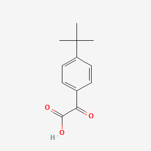 molecular formula C12H14O3 B3433988 2-(4-叔丁基苯基)-2-氧代乙酸 CAS No. 7099-90-3