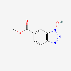 molecular formula C8H7N3O3 B3434058 methyl 1-hydroxy-1H-1,2,3-benzotriazole-6-carboxylate CAS No. 743452-21-3