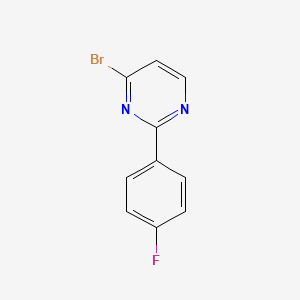 4-Bromo-2-(4-fluorophenyl)pyrimidine