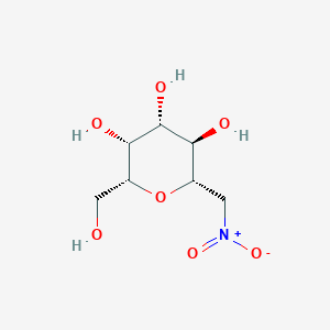molecular formula C7H13NO7 B3434165 B-D-Galactopyranosyl nitromethane CAS No. 81846-64-2