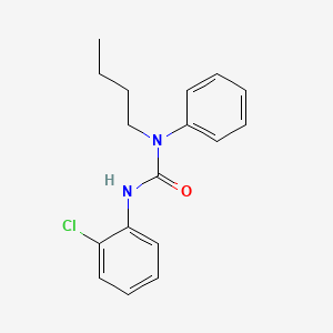 molecular formula C17H19ClN2O B3434169 1-Butyl-3-(2-chlorophenyl)-1-phenylurea CAS No. 82745-06-0