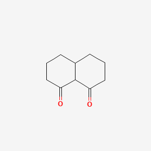 molecular formula C10H14O2 B3434183 Hexahydro-1,8(2H,5H)-naphthalenedione CAS No. 83406-40-0