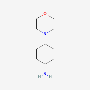 molecular formula C10H20N2O B3434203 trans-4-Morpholinocyclohexanamine CAS No. 847798-79-2
