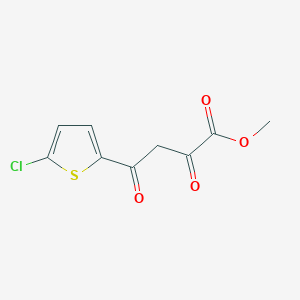Methyl 4-(5-chlorothiophen-2-yl)-2,4-dioxobutanoate