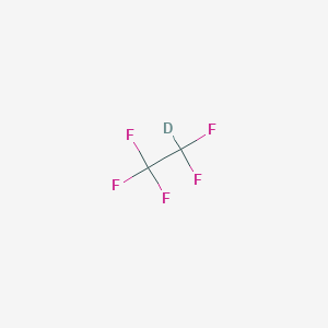 molecular formula C2HF5 B3434251 Pentafluoroethane-d1 CAS No. 87458-21-7