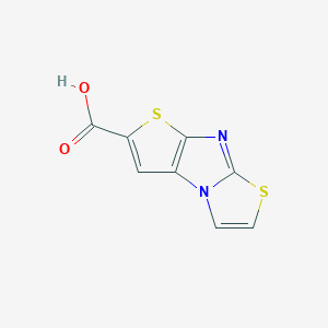 Thieno[2',3':4,5]imidazo[2,1-b][1,3]thiazole-2-carboxylic acid