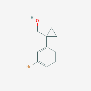 1-(3-Bromophenyl)cyclopropanemethanol