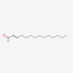 molecular formula C14H26O B3434659 Tetradec-2-enal CAS No. 64461-99-0