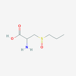 molecular formula C6H13NO3S B3434705 (R)C(R)S-S-Propylcysteine sulfoxide CAS No. 17935-27-2