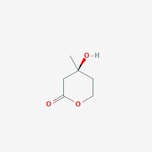 molecular formula C6H10O3 B3434708 Mevalonolactone CAS No. 19022-60-7