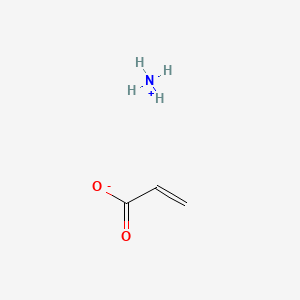 molecular formula C3H7NO2 B3434765 2-Propenoic acid, homopolymer, ammonium salt CAS No. 28214-57-5
