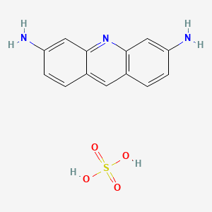molecular formula C13H13N3O4S B3434789 Proflavine hemisulfate CAS No. 3237-53-4