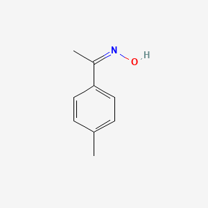 molecular formula C9H11NO B3434858 Methyl p-tolyl ketone oxime CAS No. 54582-30-8