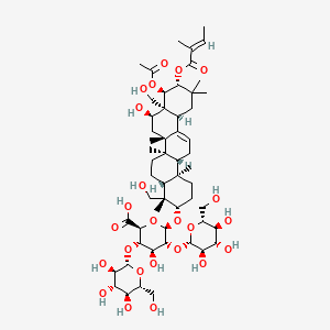 molecular formula C55H86O24 B3434911 escin Ia CAS No. 66795-86-6