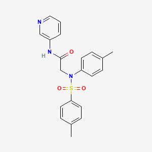 N~2~-(4-methylphenyl)-N~2~-[(4-methylphenyl)sulfonyl]-N~1~-3-pyridinylglycinamide