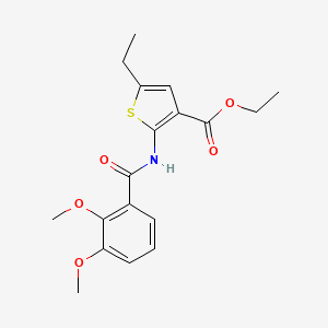 ethyl 2-[(2,3-dimethoxybenzoyl)amino]-5-ethyl-3-thiophenecarboxylate