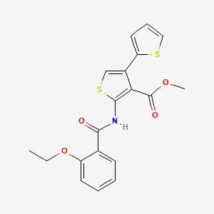 methyl 5'-[(2-ethoxybenzoyl)amino]-2,3'-bithiophene-4'-carboxylate