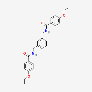 N,N'-[1,3-phenylenebis(methylene)]bis(4-ethoxybenzamide)