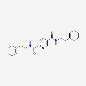 N,N'-bis[2-(1-cyclohexen-1-yl)ethyl]-2,5-pyridinedicarboxamide