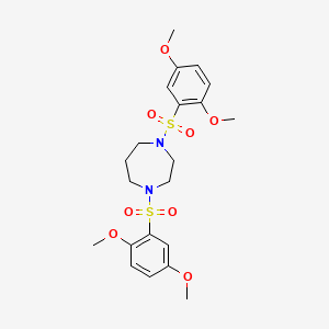 1,4-bis[(2,5-dimethoxyphenyl)sulfonyl]-1,4-diazepane