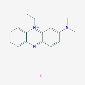 molecular formula C16H18IN3 B3437281 3-(dimethylamino)-5-ethylphenazin-5-ium iodide 