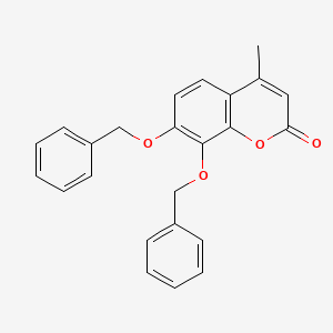 7,8-bis(benzyloxy)-4-methyl-2H-chromen-2-one