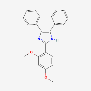 2-(2,4-dimethoxyphenyl)-4,5-diphenyl-1H-imidazole