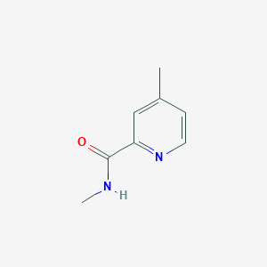 molecular formula C8H10N2O B034384 N,4-dimethylpicolinamide CAS No. 107427-71-4