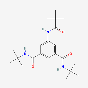 N,N'-di-tert-butyl-5-[(2,2-dimethylpropanoyl)amino]isophthalamide