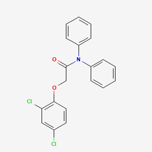 molecular formula C20H15Cl2NO2 B3439010 2-(2,4-dichlorophenoxy)-N,N-diphenylacetamide 