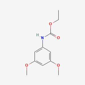 molecular formula C11H15NO4 B3439178 ethyl (3,5-dimethoxyphenyl)carbamate 