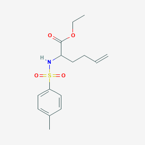 Ethyl 2-{[(4-methylphenyl)sulfonyl]amino}-5-hexenoate