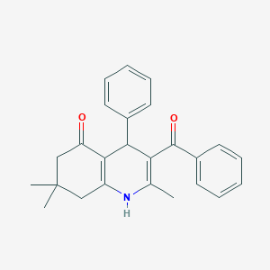 3-benzoyl-2,7,7-trimethyl-4-phenyl-4,6,7,8-tetrahydro-5(1H)-quinolinone