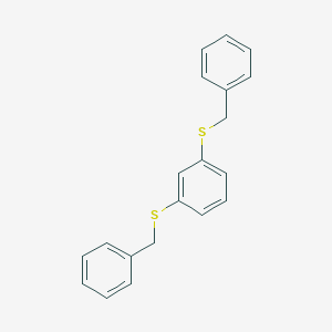 molecular formula C20H18S2 B344011 1,3-Bis(benzylsulfanyl)benzene 