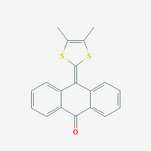 10-(4,5-dimethyl-1,3-dithiol-2-ylidene)-9(10H)-anthracenone