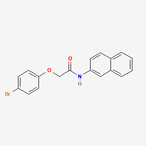 2-(4-bromophenoxy)-N-2-naphthylacetamide
