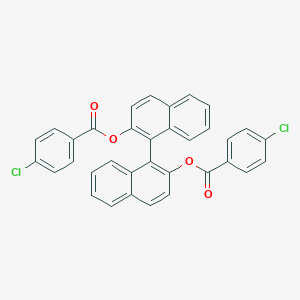1,1'-Bis{2-[(4-chlorobenzoyl)oxy]-naphthalene}