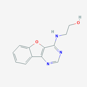 2-([1]Benzofuro[3,2-d]pyrimidin-4-ylamino)ethanol