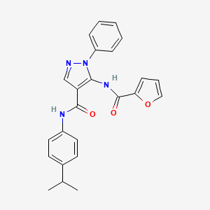 5-(2-furoylamino)-N-(4-isopropylphenyl)-1-phenyl-1H-pyrazole-4-carboxamide