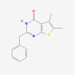 molecular formula C15H14N2OS B344079 2-benzyl-5,6-dimethylthieno[2,3-d]pyrimidin-4(3H)-one 