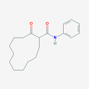 2-oxo-N-phenylcyclododecanecarboxamide